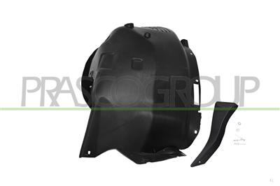 PROTECTOR PASO RUEDA DELANTERO IZQUIERDO-MOLDEADO POR INYECCION