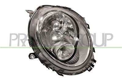 HEADLAMP RIGHT H4 ELECTRIC-WITH MOTOR-CLEAR LAMP