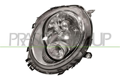 HEADLAMP LEFT H4 ELECTRIC-WITH MOTOR-CLEAR LAMP
