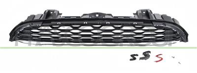 RADIATOR GRILLE-BLACK-WITH CHROME MOLDING MOD. COOPER S