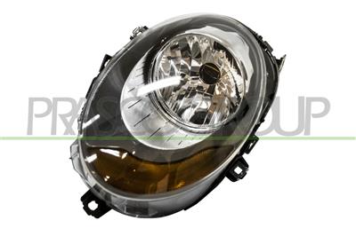 OPTICA IZQUIERDA H4-ELECTRICA-CON MOTOR-PILOTO AMBAR-MONTAJE VALEO MOD. >18