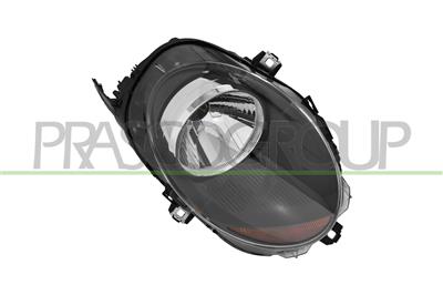 PROIETTORE DESTRO H4-ELETTRICO-CON MOTORE-INDICATORE DI DIREZIONE ARANCIO-VERSIONE VALEO MOD. 18 >