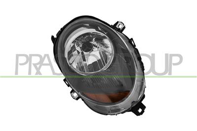 PROIETTORE DESTRO H4-ELETTRICO-CON MOTORE-INDICATORE DI DIREZIONE ARANCIO-VERSIONE VALEO MOD. 18 >