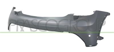 REAR BUMPER-UPPER-PRIMED-WITH PDC+SENSOR HOLDERS MOD. 3 DOOR