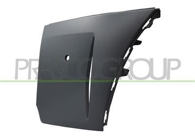 FRONT BUMPER LEFT-PRIMED-WITH HOLES FOR PARK ASSIST