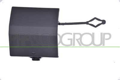 REAR TOW HOOK COVER-BLACK-TEXTURED FINISH