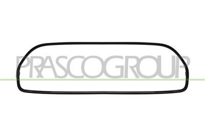 RADIATOR GRILLE FRAME-BLACK-GLOSSY