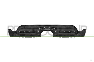 REAR BUMPER-BLACK-TEXTURED FINISH-WITH PDC HOLES