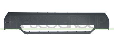 FRONT BUMPER MOLDING-CENTRE-WITH TOW HOOK COVER-PRIMED