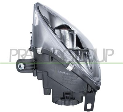 HEADLAMP RIGHT H4 ELECTRIC-WITH MOTOR-AMBER LAMP