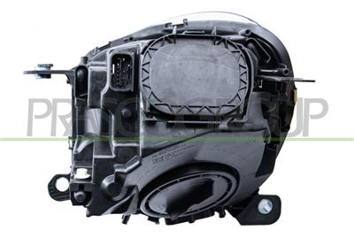 HEADLAMP RIGHT H4 ELECTRIC-WITH MOTOR-AMBER LAMP