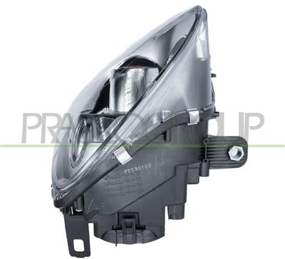 HEADLAMP LEFT H4 ELECTRIC-WITH MOTOR-AMBER LAMP