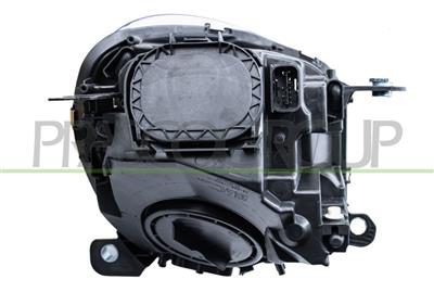 HEADLAMP LEFT H4 ELECTRIC-WITH MOTOR-AMBER LAMP