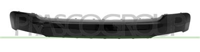 FRONT BUMPER MOLDING-CENTRE-BLACK-GLOSSY MOD. ALL4