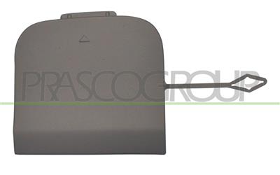 REAR TOW HOOK COVER-PRIMED