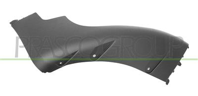 FRONT BUMPER SPOILER RIGHT-BLACK-TEXTURED FINISH-WITH PDC CUTTING MARKS