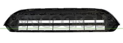 RADIATOR GRILLE-BLACK-WITH CHROME FRAME AND MOLDINGS