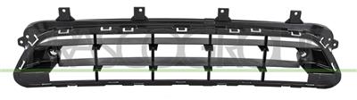 FRONT BUMPER GRILLE-CENTRE-BLACK-TEXTURED FINISH-WITH PDC+SENSOR HOLDER