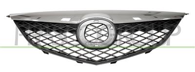 GRILLE CALANDRE-NOIRE AVEC CADRE CHROME'