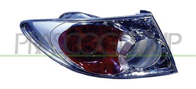 TAIL LAMP RIGHT-OUTER-CHROME-WITHOUT BULB HOLDER MOD. 4 DOOR