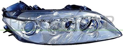 HEADLAMP RIGHT MOD. H3+H1+H1 ELECTRIC-WITH MOTOR