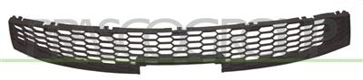 FRONT BUMPER GRILLE-CENTRE-BLACK