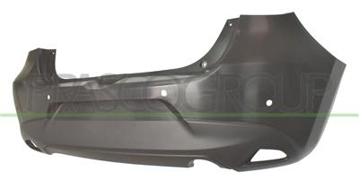 REAR BUMPER-BLACK-WITH PDC