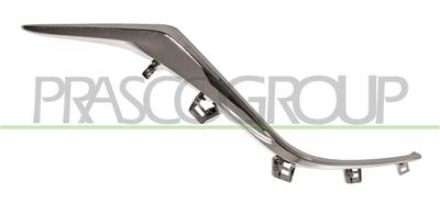 MOULURE DE GRILLE DE CALANDRE DROITE CHROMEE