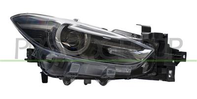 OPTICA DERECHA ELECTRICA-CON MOTOR-LED-NEGRO