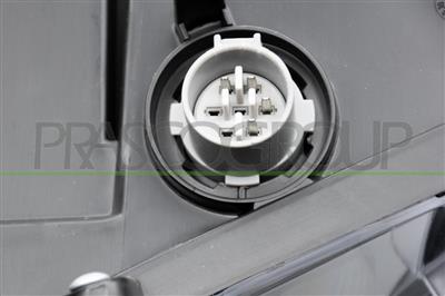 HEADLAMP RIGHT ELECTRIC-WITH MOTOR-LED-BLACK
