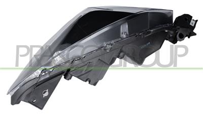 HEADLAMP LEFT H7+H7 ELECTRIC-WITH MOTOR-LED-BLACK