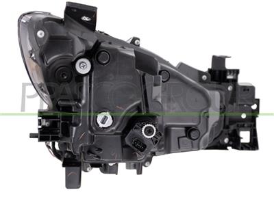HEADLAMP LEFT H7+H7 ELECTRIC-WITH MOTOR-LED-BLACK