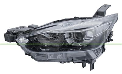 HEADLAMP LEFT H11+H15 ELECTRIC-WITHOUT MOTOR