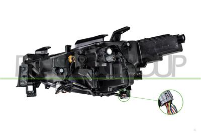 SCHEINWERFER RECHTS-MIT LWR-MIT MOTOR-MIT TAGFAHRLICHT-LED