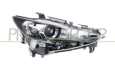 PROIETTORE DESTRO-ELETTRICO-CON MOTORE-CON LUCE DIURNA-CON CABLAGGI-LED