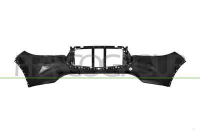 FRONT BUMPER-PRIMED-WITH CUTTING MARKS FOR SENSORS AND HEADLAMP WASHERS