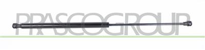 TAILGATE GAS SPRING RIGHT/LEFT - 430 N - L 535 mm - S 229 mm - Ø 18 mm - Ø 8 mm