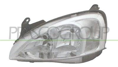 HEADLAMP RIGHT H7+H7 ELECTRIC-WITHOUT MOTOR (VALEO TYPE)