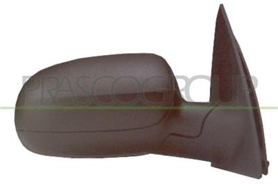 DOOR MIRROR RIGHT-ELECTRIC-HEATED-BLACK 6H5P