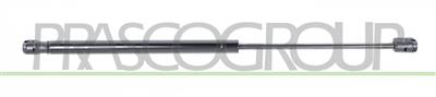TAILGATE GAS SPRING RIGHT/LEFT - 370 N - L 472 mm - S 195 mm - Ø 18 mm - Ø 8 mm