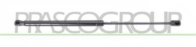 TAILGATE GAS SPRING RIGHT/LEFT - 370 N - L 472 mm - S 195 mm - Ø 18 mm - Ø 8 mm