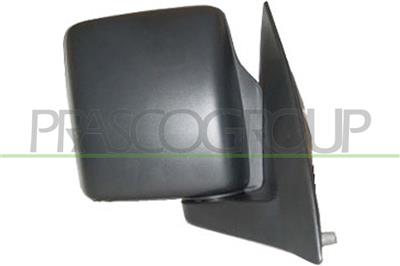 DOOR MIRROR RIGHT-ELECTRIC-BLACK-HEATED-CONVEX-CHROME