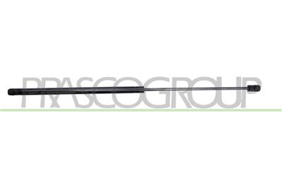 AMORTIGUADOR DE CAPO DERECHO/IZQUIERDO - 245 N - L 609,5 mm - C 265 mm - Ø 18 mm - Ø 8 mm MOD. 5 PUERTAS