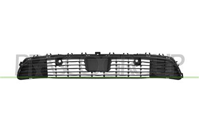 FRONT BUMPER GRILLE-CENTRE-LOWER-BLACK