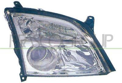 HEADLAMP RIGHT H7+H7 ELECTRIC-CHROME