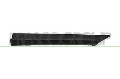 FRONT BUMPER MOLDING RIGHT-BLACK-TEXTURED FINISH