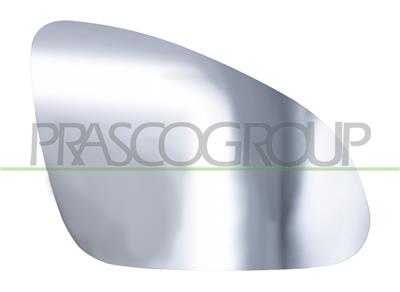 MIRROR GLASS BASE RIGHT-CONVEX-CHROME