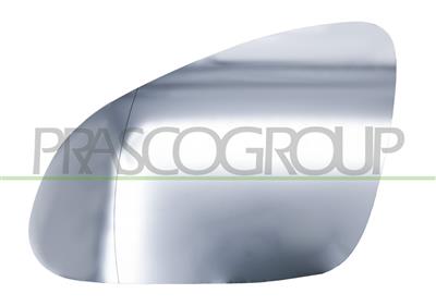 MIRROR GLASS BASE LEFT-ASPHERICAL-CHROME