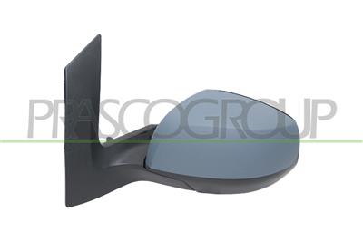 DOOR MIRROR LEFT-ELECTRIC-HEATED-PRIMED-CONVEX-CHROME 8H5P