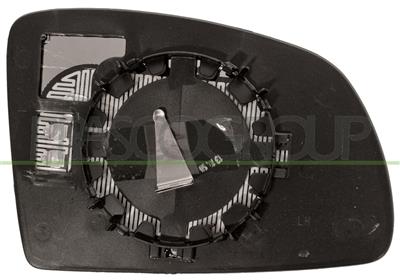 MIRROR GLASS BASE LEFT-HEATED-ASPHERICAL